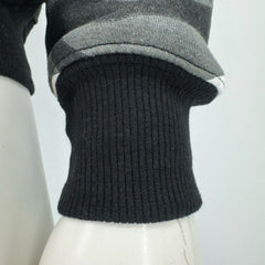 Camouflage Classic Zipper Hoodie Top Dark Gray