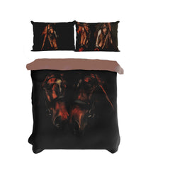 Duvet Cover and Pillow cover Horse