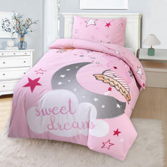 Sweet Dreams Single Duvet Cover 3pcs Complete Set