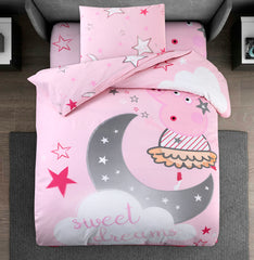 Sweet Dreams Single Duvet Cover 3pcs Complete Set