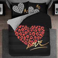 Duvet Cover and Pillow cover Heart