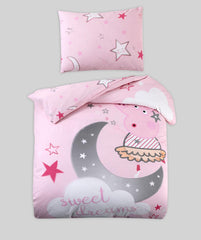 Sweet Dreams Single Duvet Cover 3pcs Complete Set