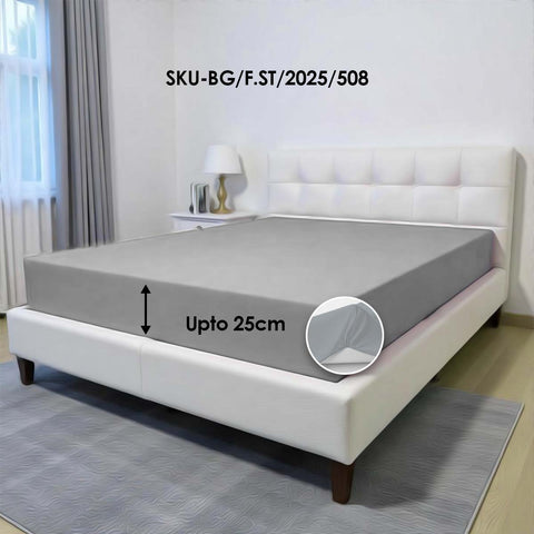 Fitted Bedsheets L.Grey