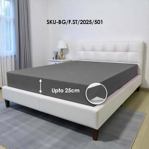Fitted Bedsheets Grey