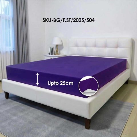 Fitted Bedsheets Purple