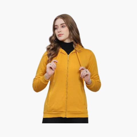 Timeless Comfort: Plain Classic Zipper Hoodie Unisex