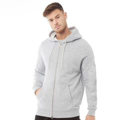Essential Comfort: The Plain Classic Zipper Hoodie Unisex