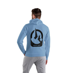 Work Hard Dream Big: Classic Hoodie Unisex - Blue