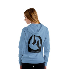 Work Hard Dream Big: Classic Hoodie Unisex - Blue