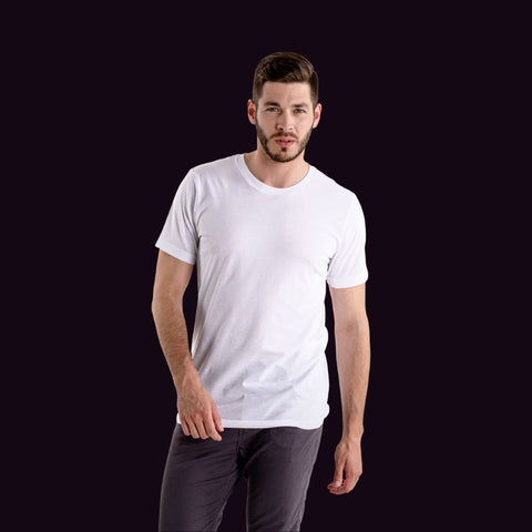 Plain | Half Sleeves T-Shirt | Men