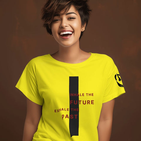 Grab Tomorrow: Inhale Future Premium T-Shirt Women