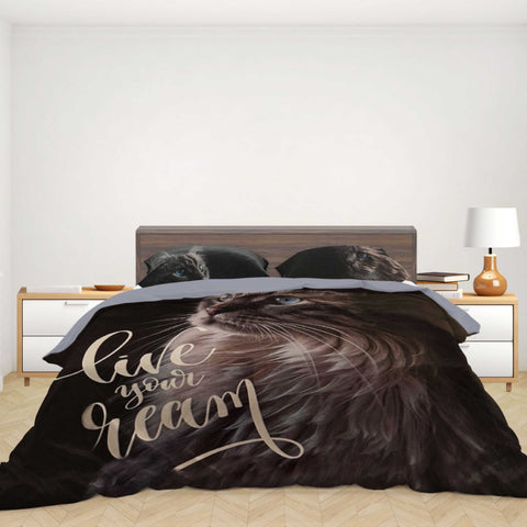 Duvet Cover and Pillow cover  Cat