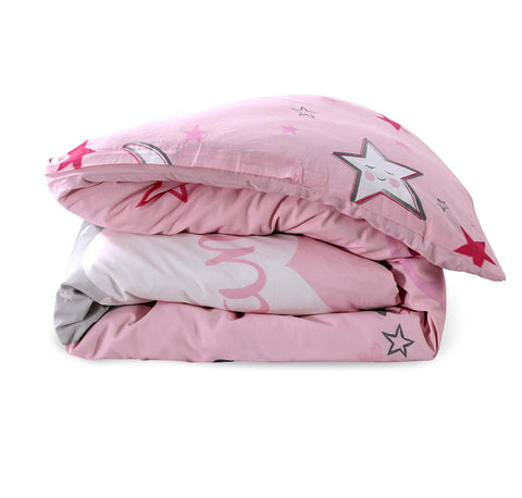 Sweet Dreams Single Duvet Cover 3pcs Complete Set