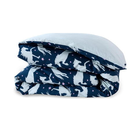 Running Horse Single Duvet Cover 3pcs Complete Set