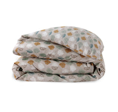 Multi Colours Leaves - Double Duvet Cover