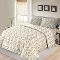 Multi Colours Leaves - Double Duvet Cover